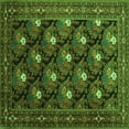 thumbnail image 1 of Ahgly Company Indoor Square Persian Green Traditional Area Rugs, 4' Square, 1 of 1