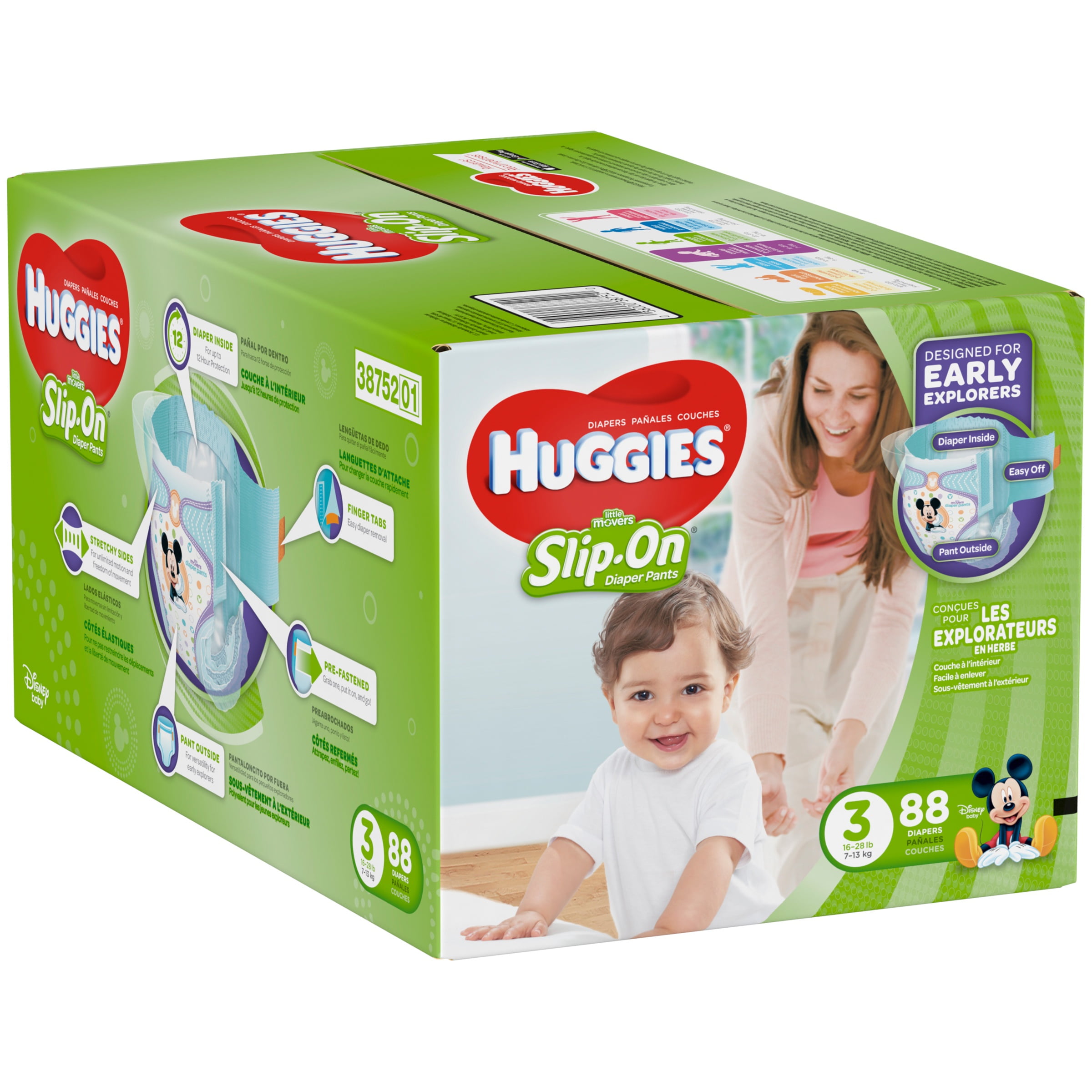 pull up diapers size 3