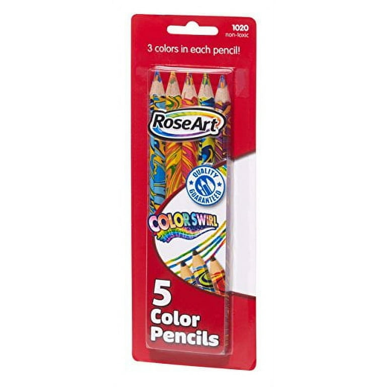 RoseArt 1055wa-4 Colored Pencils, Pull'n'Pop Display Pack, 100 Colors, 100 /Set