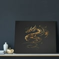 thumbnail image 3 of Fuzoiu Golden Dragon Tattoo Art Print Canvas Wall Art for Bathrooms,Wall Decor for Bedroom,Framed Artwork for Wall,Modern Wall Decorations Prints Picture for Kitchen Home, 3 of 6