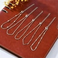 thumbnail image 6 of K-KED 5pcs/set 925 Silver Ankle Bracelet Foot Chain Women Beach Anklet Delicate Jewelry Gift US, 6 of 7