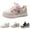 Black, variant on Toddler Girls' Sneakers Spring Summer New Comfortable Glow-in-the-Dark Trendy Sports Shoes, Sizes 3-12 Years