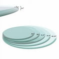 thumbnail image 4 of 36" Inch Round Tempered Glass Table Top Clear Glass 2/5" Inch Thick Beveled Polished Edge (Old Sku:W126560361), 4 of 6