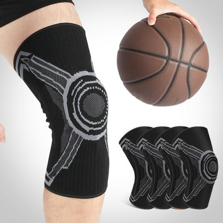 

Knee Braces Sleeves for Knee Pain Knee Support Women Men - Compression Knee Brace for Working Out Running Gym Fitness Weightlifting 丨 High Stretch Knee Pads