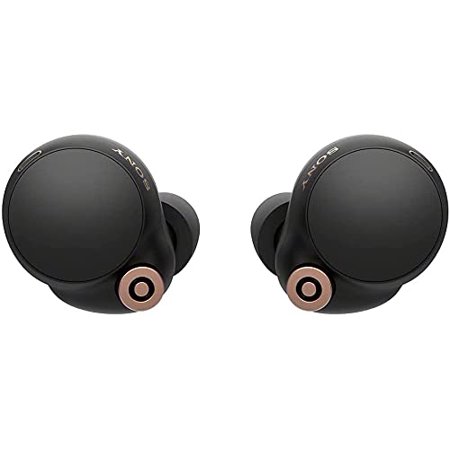Sony WF-1000XM4 Noise Canceling Wireless Earbud Headphones - Black (Renewed)