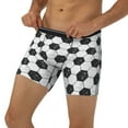 thumbnail image 2 of Sigee Soccer for Men's Boxer Briefs,Moisture Wicking and Breathable Medium, 2 of 9