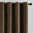 thumbnail image 2 of Chenille Velvet Curtains with Grommets Thermal Insulated Soundproof & Soft Durable Light-Filtering Drapes for Christmas Window Treatments, 4 Panels, 2 of 6
