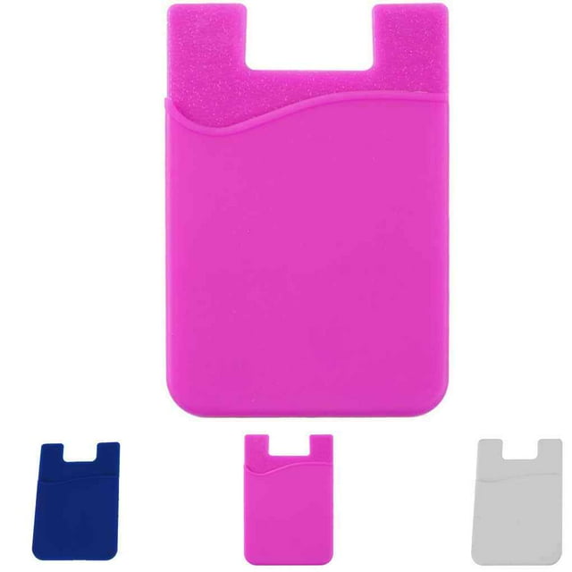 Adhesive Silicone Sticker Back Cover phone Adhesive card Card for phone Holder Case Pouch for Cell Smart Mobile Phone
