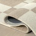 thumbnail image 5 of Rugs USA Caitlin Geometric Wool Area Rug, 6' x 9', Caitlin Beige, 5 of 8