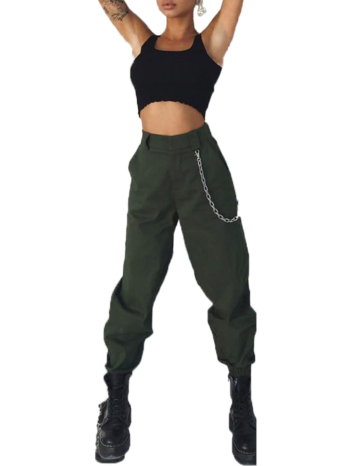 baggy tapered cargo pants