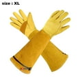 thumbnail image 2 of Guantes largos de jardinería para damas/hombres, guantes resistentes a puñaladas para recortar rosas, 2 of 5