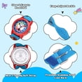 thumbnail image 4 of A ALPS Kids Watch 3D Cartoon Analog Watch for Boys Girls Waterproof Watch with Silicone Band Gift for Kids Age 4-12, 4 of 9