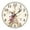 C, variant on Wall Battery Operated Silent Non-Ticking, Vintage Round Rustic Clock Decorative for Home kitchen Room Office Bathroom Bedroom(12 Inch) A