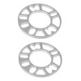 thumbnail image 4 of LEORX 2 Pcs Universal Wheel Accessory Silver To Prevent Rubbing For Vehicle Modification, 4 of 5