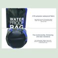 thumbnail image 4 of Advancent Bolsa de natación impermeable de 15/20L/30L, de saco seco, colores de camuflaje, pesca, canotaje, kayak, almacenamiento, bolsa de Deportes acuáticos Camuflaje Azul 24 x 72 cm Advancent OD1303-12B, 4 of 6