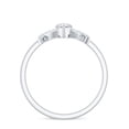thumbnail image 3 of Rosec Jewels Moissanite Marquise Engagement Ring for Women - 4X8 mm - Designer Ring - D-VS1 Quality Certified, 14K White Gold, US 4.00, 3 of 9