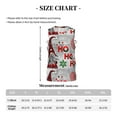 thumbnail image 4 of Naloa Cute Santa Basketball Jersey Reversible Men's Mesh Athletic Sports Shirts Training Practice S-4XLX-Large, 4 of 6