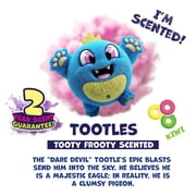 Fart Monsters Tootles 16 Scented Plush Toy with Self-Inflating Whoopee Cushion – Kiwi Scent Funny Fart Plush, Novelty Gag Gift, Collectible Toy for Kids & Adults