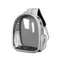 thumbnail image 1 of Mochila para gatos Bling Bling transparente impermeable portátil cápsula espacial gris 45x35x23cm, 1 of 10