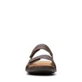 thumbnail image 3 of Clarks Sandale Plate Crestview, Cuir Brun Foncé, 10.5 Moyen, 3 of 7