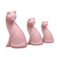 thumbnail image 4 of Colección de figuras de gatos pequeños a escala 1/12, estatua pequeña y linda, modelo de animal de simulación Rosa, 4 of 9