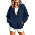 thumbnail image 2 of StSilkitty Zip up Hoodie for Boys Girls Long Sleeve Hooded Jacket Sweatshirts with Pockets Lightweight Casual Coats Size 3-13, 2 of 5