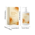 Orange Moisturizing Body Lotion Cares For Body Skin Hydration