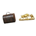 thumbnail image 1 of Estuche organizador de joyas,Organizador de joyas de madera para mujeres,hombres y niñas.,Estatua de escritorio,Figura decorativa de pelea de toros y osos,Colecciones de esculturas de, 1 of 8