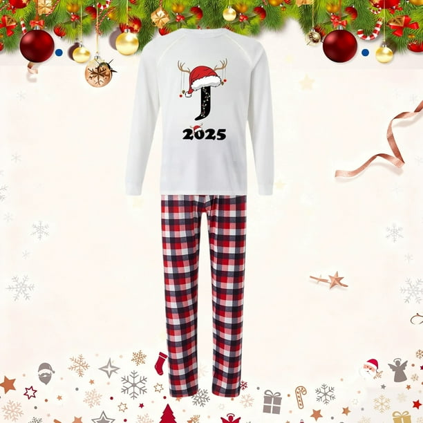 WILLBEST Pijama Navideña a Juego Para Toda la Familia. Pijamas Para Papá y Papá, Ideales Para Fiestas Navideñas. Ropa de Dormir Para Padres E Hijos, Perfecta Para Estar Cómodos en Casa.