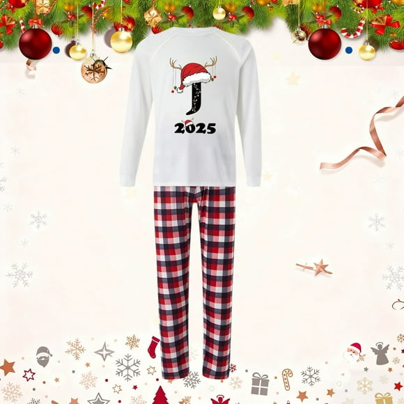 WILLBEST Pijama Navideña a Juego Para Toda la Familia. Pijamas Para Papá y Papá, Ideales Para Fiestas Navideñas. Ropa de Dormir Para Padres E Hijos, Perfecta Para Estar Cómodos en Casa.