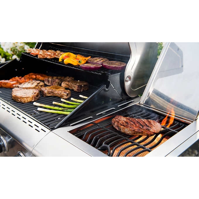 Nexgrill 5burner 63,000 BTU Propane Gas BBQ Grill with Cover Walmart