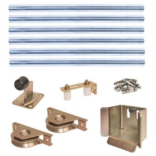 ALEKO VGroove HeavyDuty Sliding Gate Hardware Kit for Sliding Gate