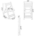 thumbnail image 7 of Playberg Wooden Folding Portable Toilet Seat with Backrest, 7 of 7