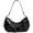 Black, variant on Shoulder Purse for Women, Leather Women's Handbag Y2k Aesthetic Coquette Shoulder Bag Hobo Punk Trendy Ladies Purse,Dark,1