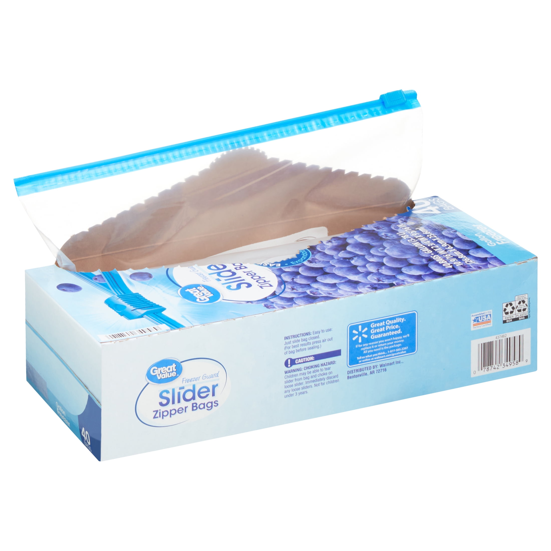 Slider Bags 2.5 Gal - Blue Sky Trading