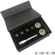 thumbnail image 4 of Trumpet Mouthpiece 3C 3B 2C 2B Gold-Plated Set with Box | Durable Brass Instrument Accessories, 4 of 5