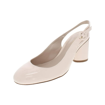 

Stuart Weitzman Womens Coretta Patent Slingback Pumps CASHEW 7