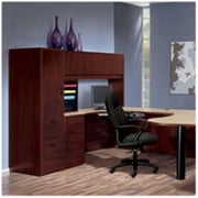 HON Company HON10545RNN Right Pedestal Credenza- 72in.x24in.x9-.50in.- Mahogany