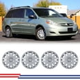 thumbnail image 2 of 16 inch Set of 4 Hubcaps Wheel Rims Cover for 2004-2010 Toyota Sienna Snap-on Installation Lacquer, 2 of 11