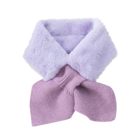 

Dadaria Blanket Scarf All-match Thick Towel Cute Lady Fashion Winter Scarf Jacket Lady Scarf Warm Bib Purple Women