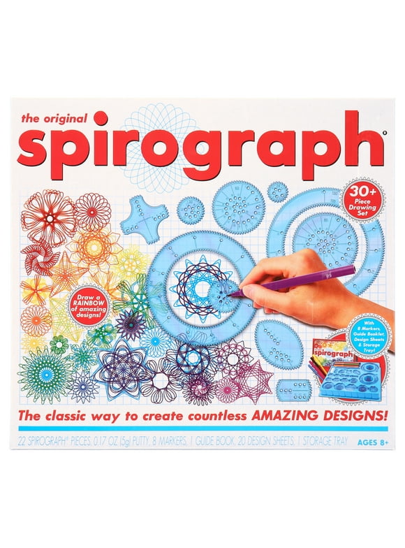 The Original Spirograph Kit with Markers, by PlayMonster - Ages 8+