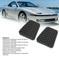 thumbnail image 3 of MB193884, Wear  Brake  Pedal Pad Kit Stable Control Easy Installation  For Outlander Lancer Cordia, 3 of 8
