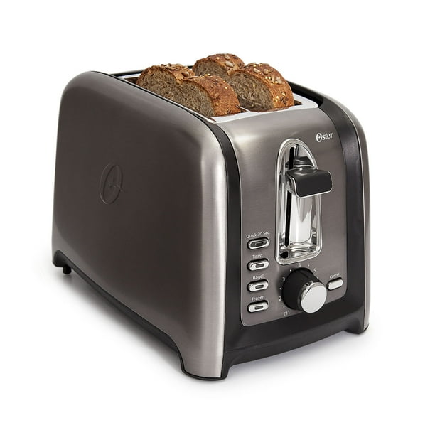 Oster Black Stainless Collection 2Slice Toaster Stainless Steel