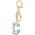 thumbnail image 1 of Letter Keychain,26 Letters A-Z Decorative Letter Keychain,Name Keychain for Women Girls Men Teenager Gift, 1 of 2