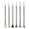 thumbnail image 1 of Chendee 6Pcs Colored Slotted Screwdriver Watch Glasses Repair Tool Hexagonal Head, 1 of 9