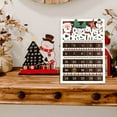 thumbnail image 4 of Christmas Countdown Calendar,Christmas Advent Calendar Wooden Wall Hanging Welcome Front Door,Farmhouse Christmas Wreath Calendar,Vintage Advance Count Down to Christmas Sign,Xmas Hanging Decor, 4 of 6