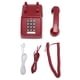 thumbnail image 2 of Teléfono Fijo Con Cable, Teléfono De Escritorio Clásico Con Tono De Campana Mecánica Retro, Volumen De Timbre Ajustable De Teléfono De Emergencia De Respaldo Para Escuelas,, 2 of 7