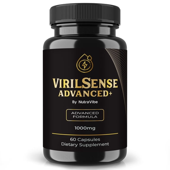 VirilSense Advanced – Original Viril Sense Advanced Capsules with a Natural Daily Blend for Energy & Wellness | Clean, Gentle, Easy-to-Swallow Pills (60 Capsules)