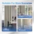 thumbnail image 5 of JIATER Blackout Curtains Set of 2 Panels for Bedroom Living Room 52 x 84 inch,Thermal Insulated Room Darkening Blackout Curtains with Grommet,Nature, 5 of 6