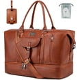 thumbnail image 1 of Bolsa de viaje de piel weiatas impermeable para hombre y mujer, 1 of 6